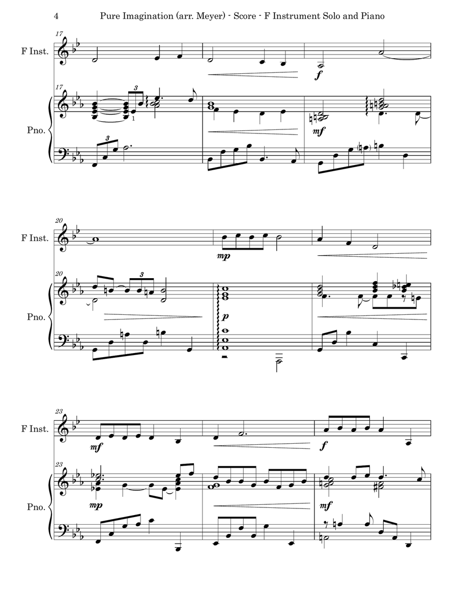 Pure Imagination Horn scores gallery preview page 4