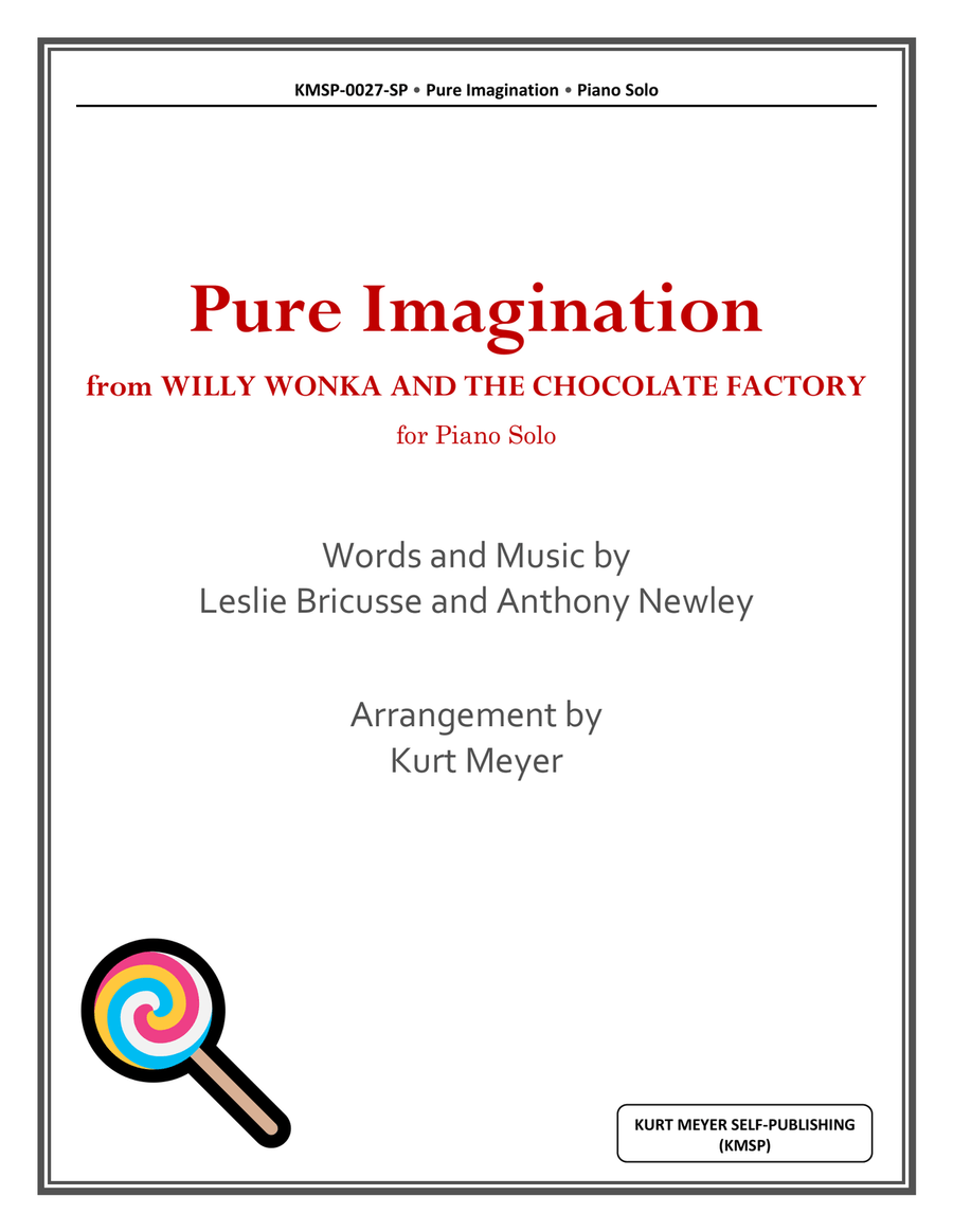 Pure Imagination Piano Solo scores gallery preview page 1