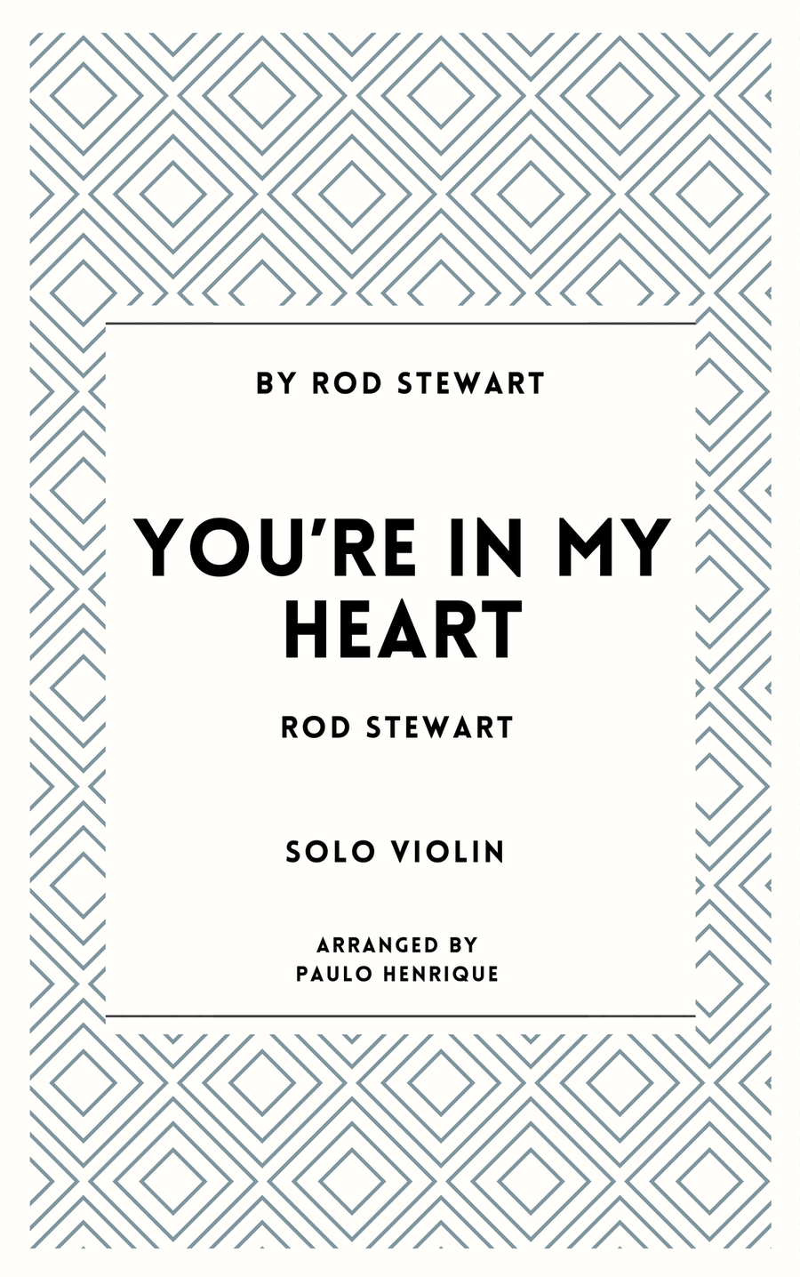 You're In My Heart Chamber Music scores gallery preview page 1