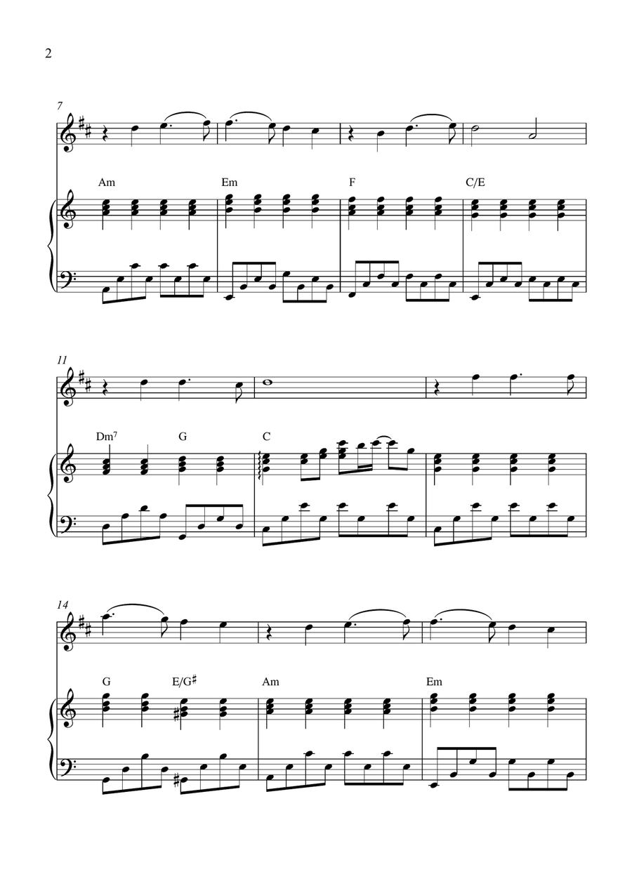 Let It Be Me (Je T'appartiens) Soprano Saxophone scores gallery preview page 2