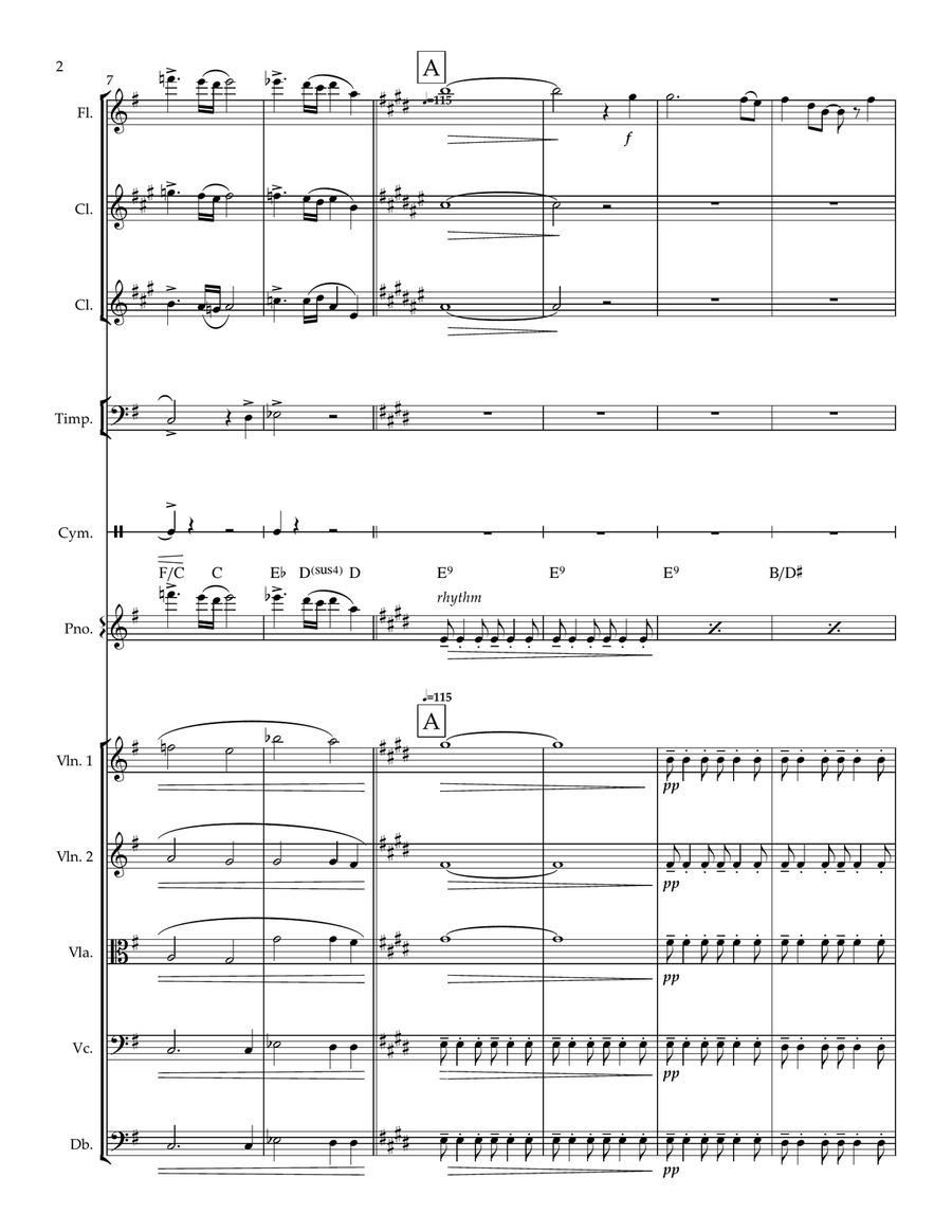 Give Thanks With A Grateful Heart Chamber Orchestra scores gallery preview page 2