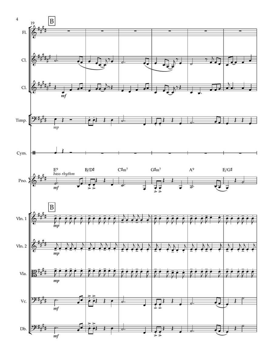 Give Thanks With A Grateful Heart Chamber Orchestra scores gallery preview page 4