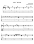 Aria et Variation