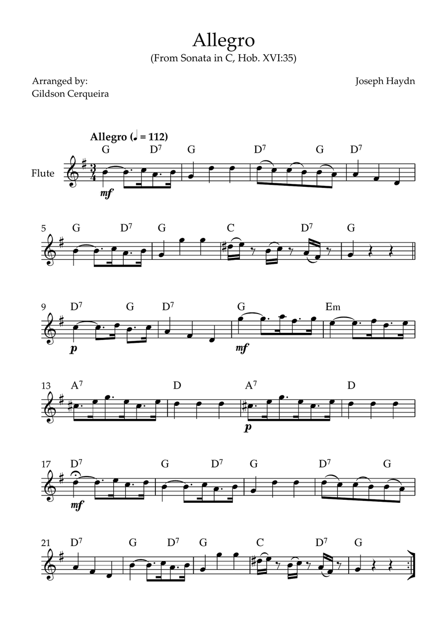 Allegro Allegro Chamber Music scores gallery preview page 1