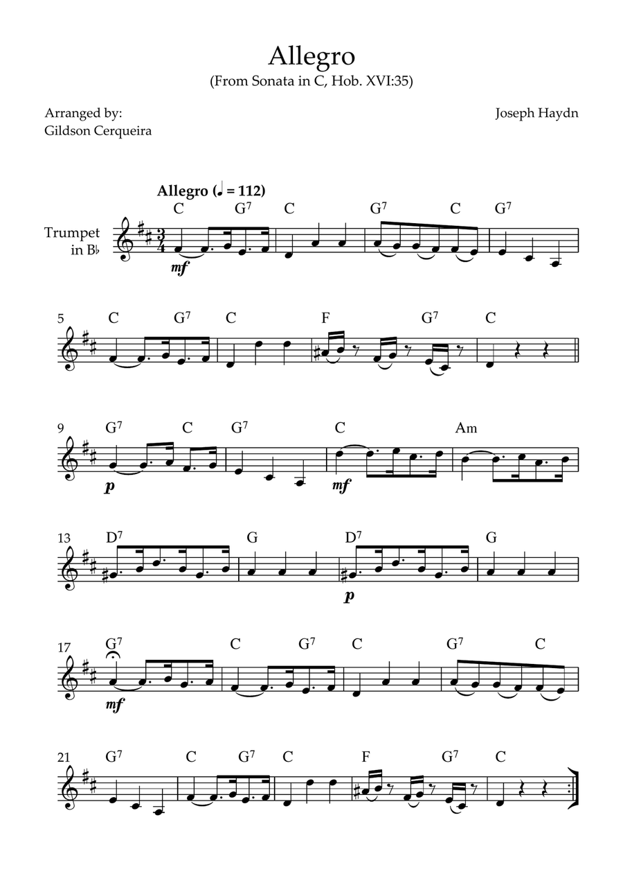 Allegro Allegro Chamber Music scores gallery preview page 1