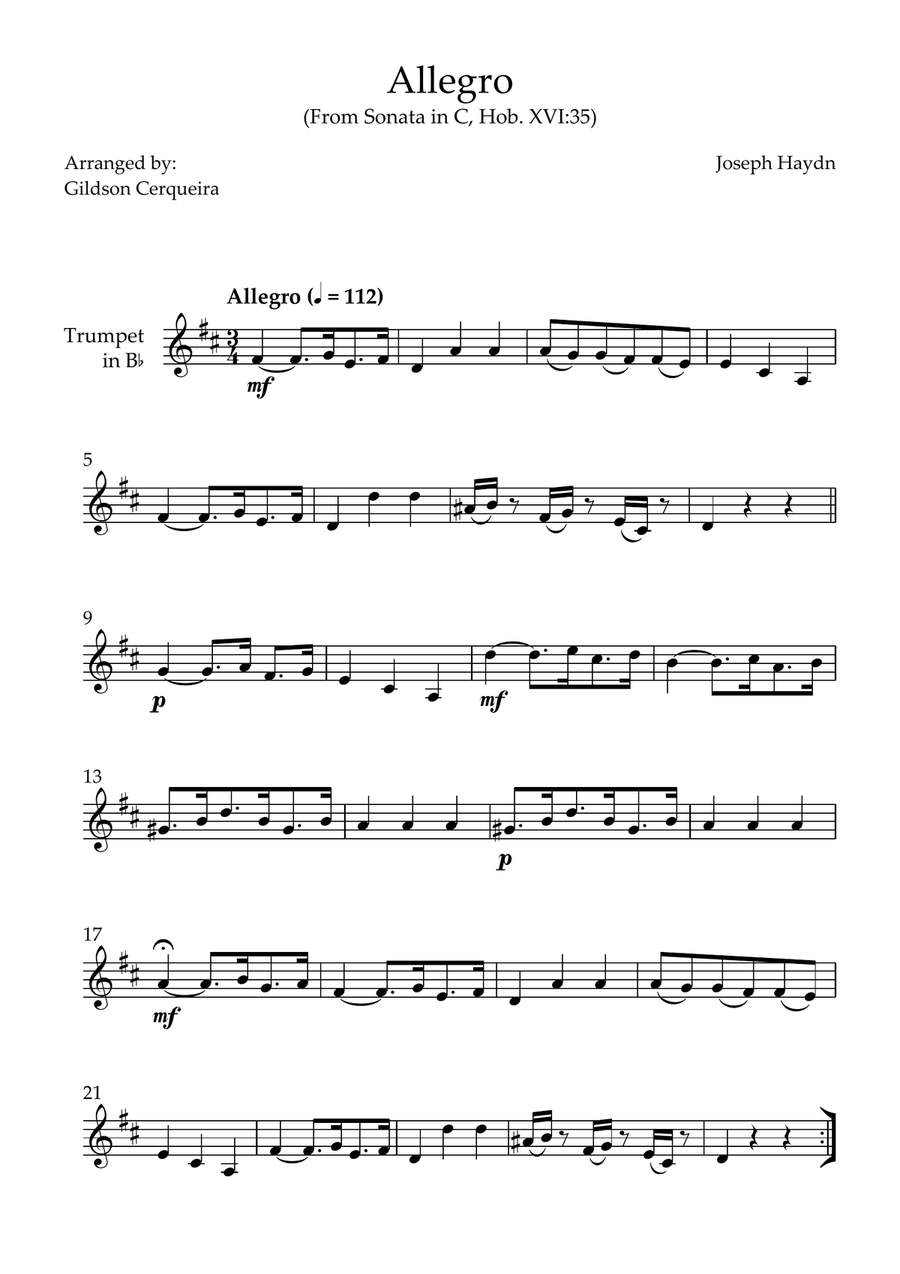 Allegro Allegro Chamber Music scores gallery preview page 1