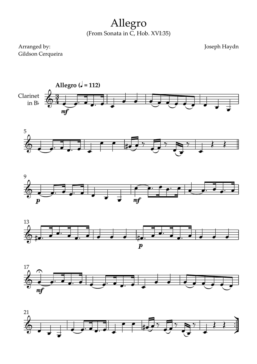 Allegro Allegro Chamber Music scores gallery preview page 1