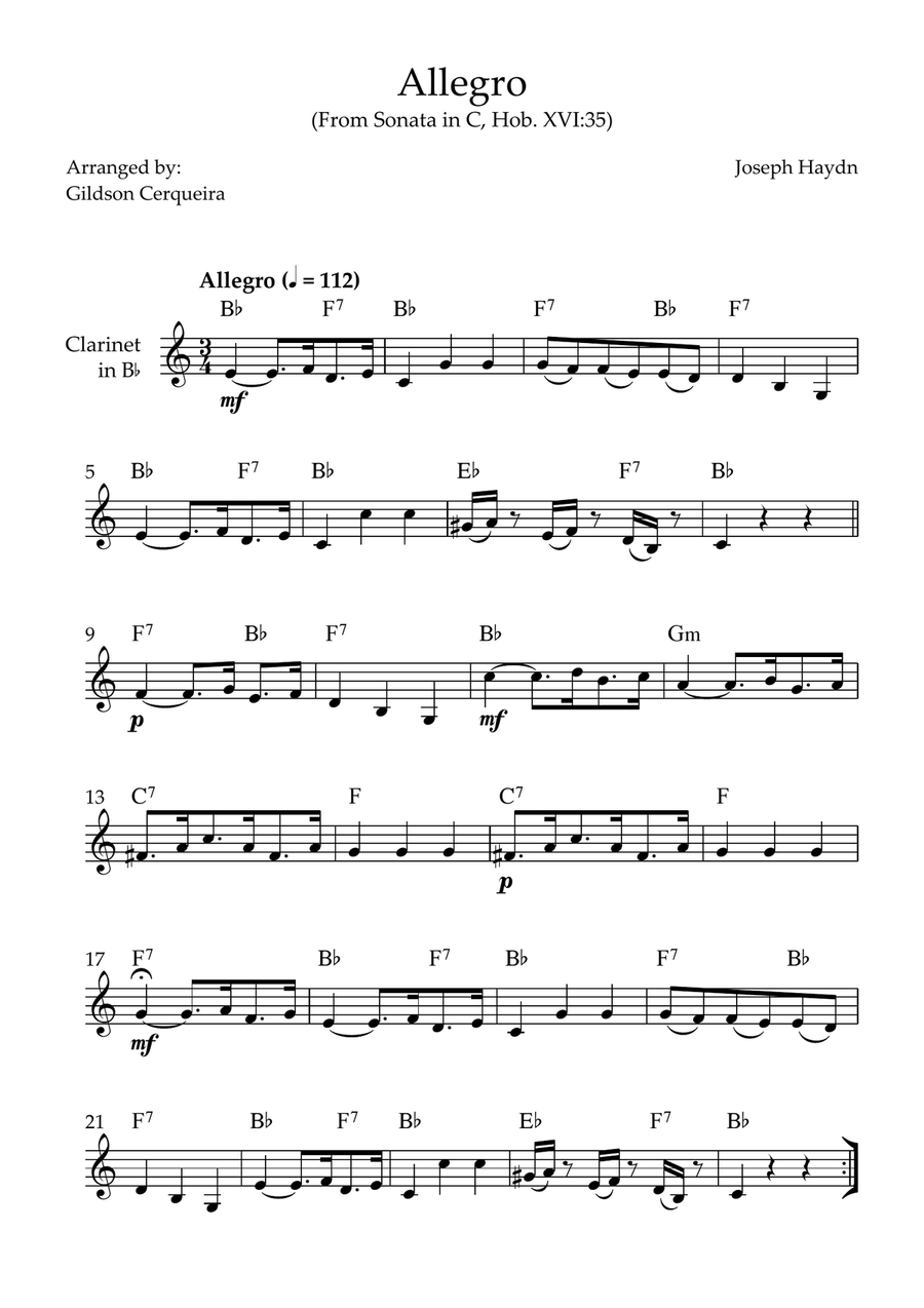 Allegro Allegro Chamber Music scores gallery preview page 1