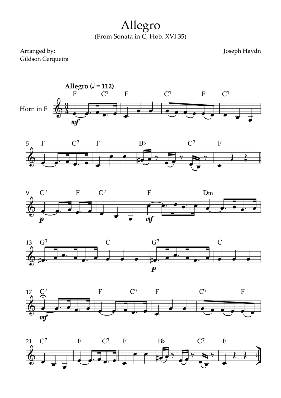 Allegro Allegro Chamber Music scores gallery preview page 1