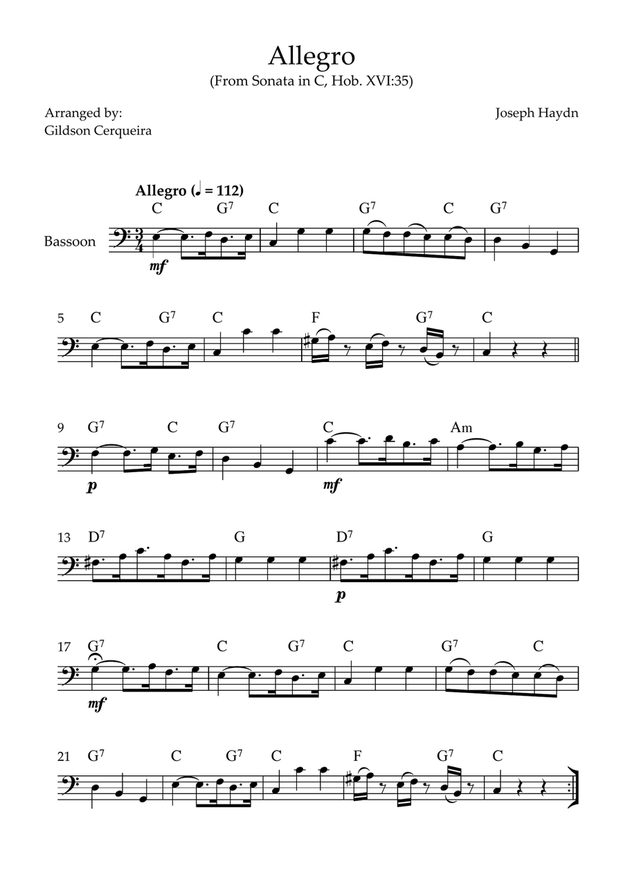 Allegro Allegro Chamber Music scores gallery preview page 1