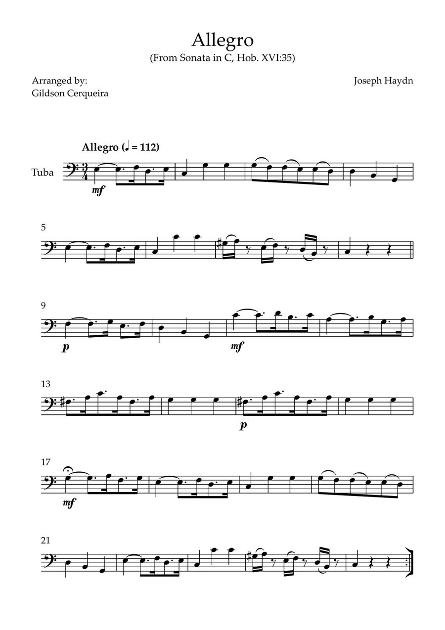 Allegro Allegro Chamber Music scores gallery preview page 1