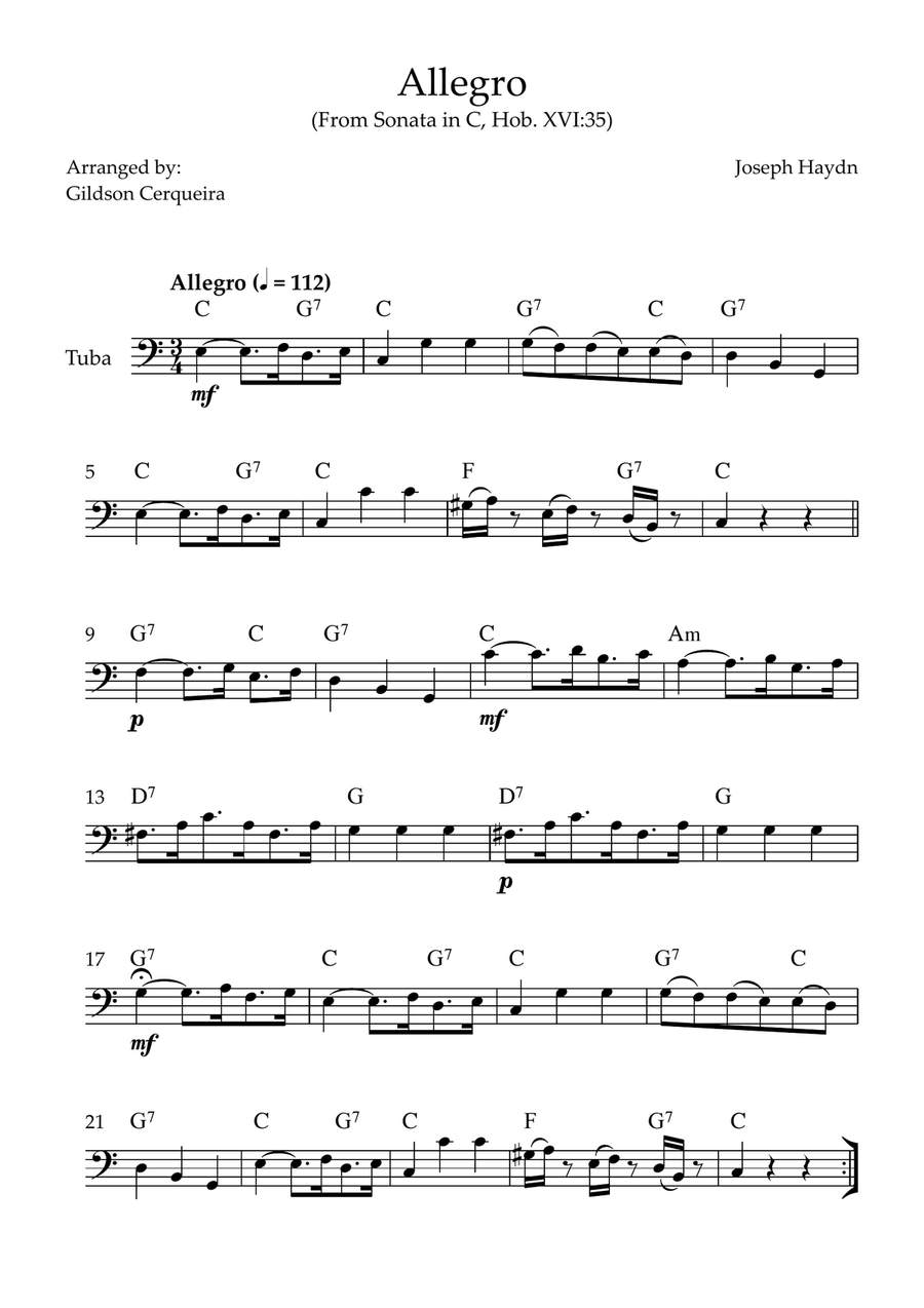 Allegro Allegro Chamber Music scores gallery preview page 1