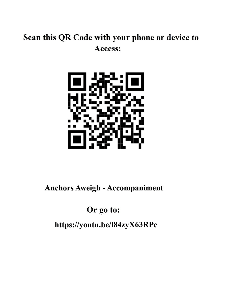 Anchors Aweigh - for Horn in F with Piano Accompaniment Piano scores gallery preview page 2