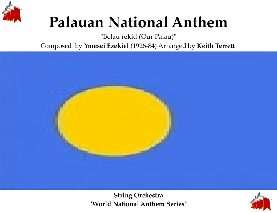 Palauan National Anthem for String Orchestra String Orchestra scores gallery preview page 1