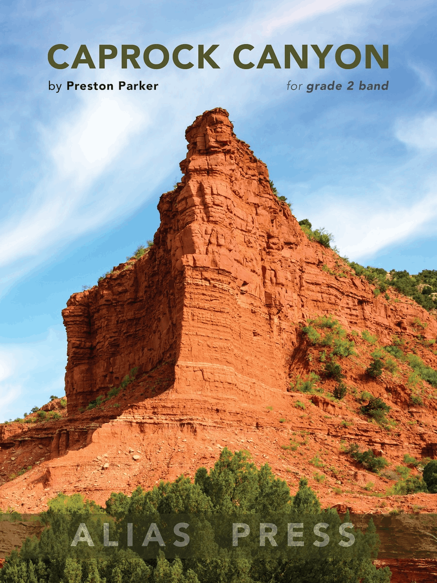 Caprock Canyon Caprock Canyon Concert Band scores gallery preview page 1