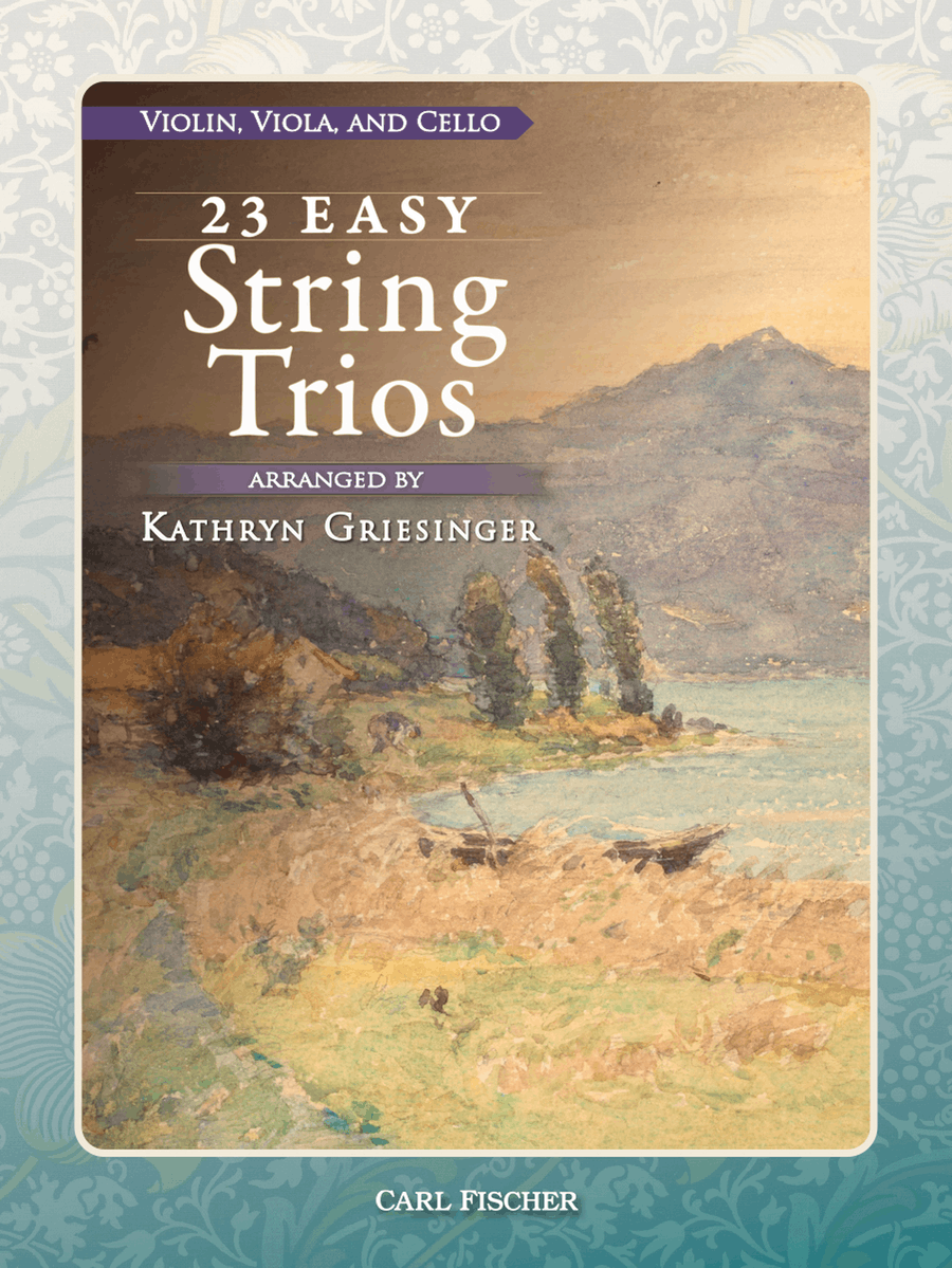 23 Easy String Trios 23 Easy String Trios String Trio scores gallery preview page 1