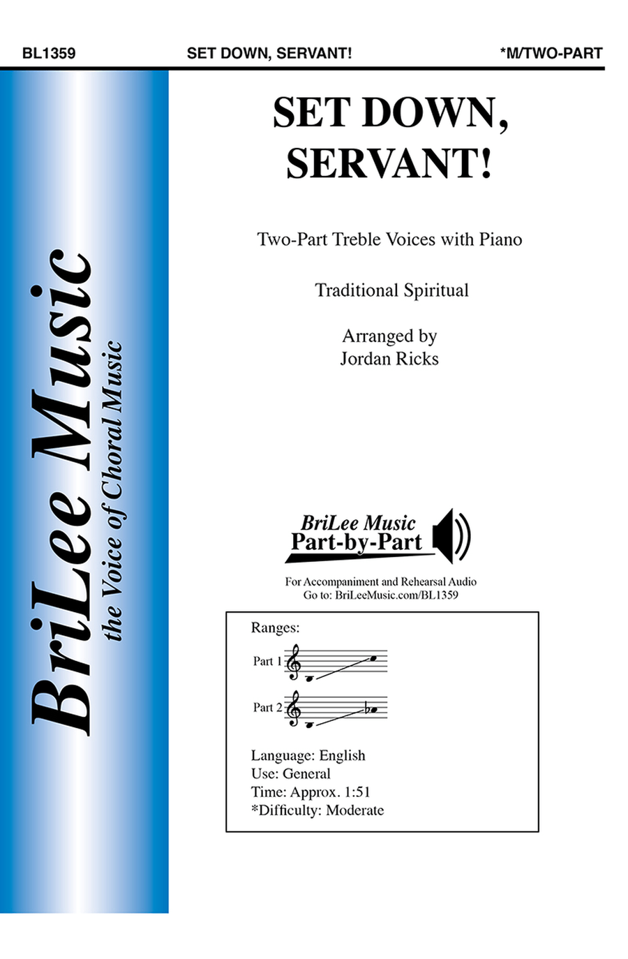 Set Down, Servant! Set Down, Servant! Choir scores gallery preview page 1