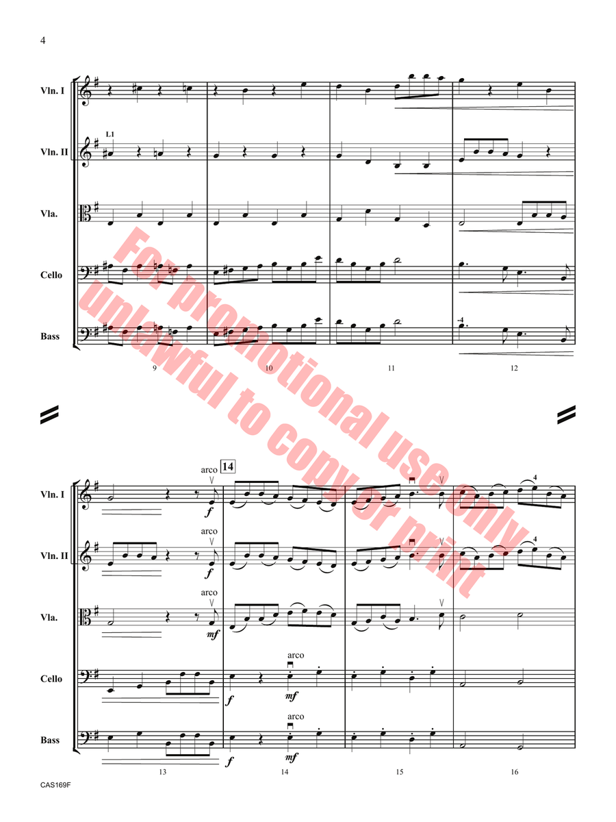 Rest Ye, Mountain King Rest Ye, Mountain King Orchestra scores gallery preview page 5