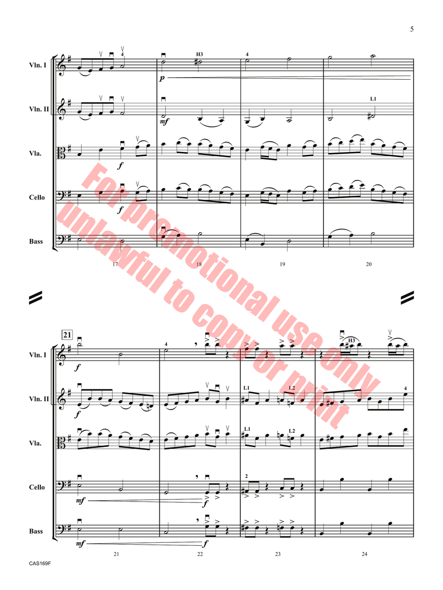 Rest Ye, Mountain King Rest Ye, Mountain King Orchestra scores gallery preview page 6