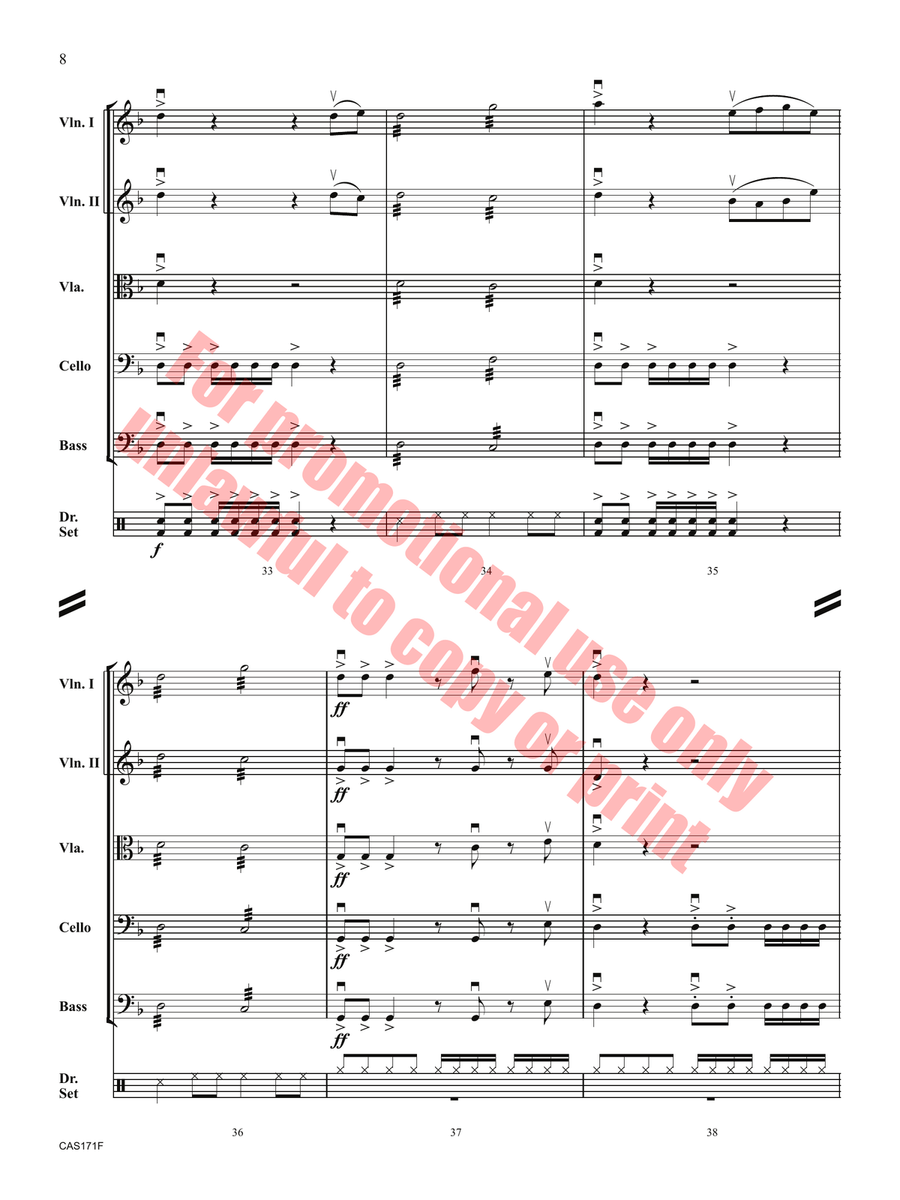 Swamp Rock Orchestra scores gallery preview page 9