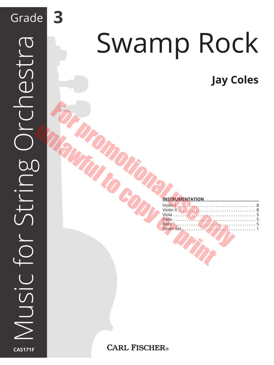 Swamp Rock Orchestra scores gallery preview page 2