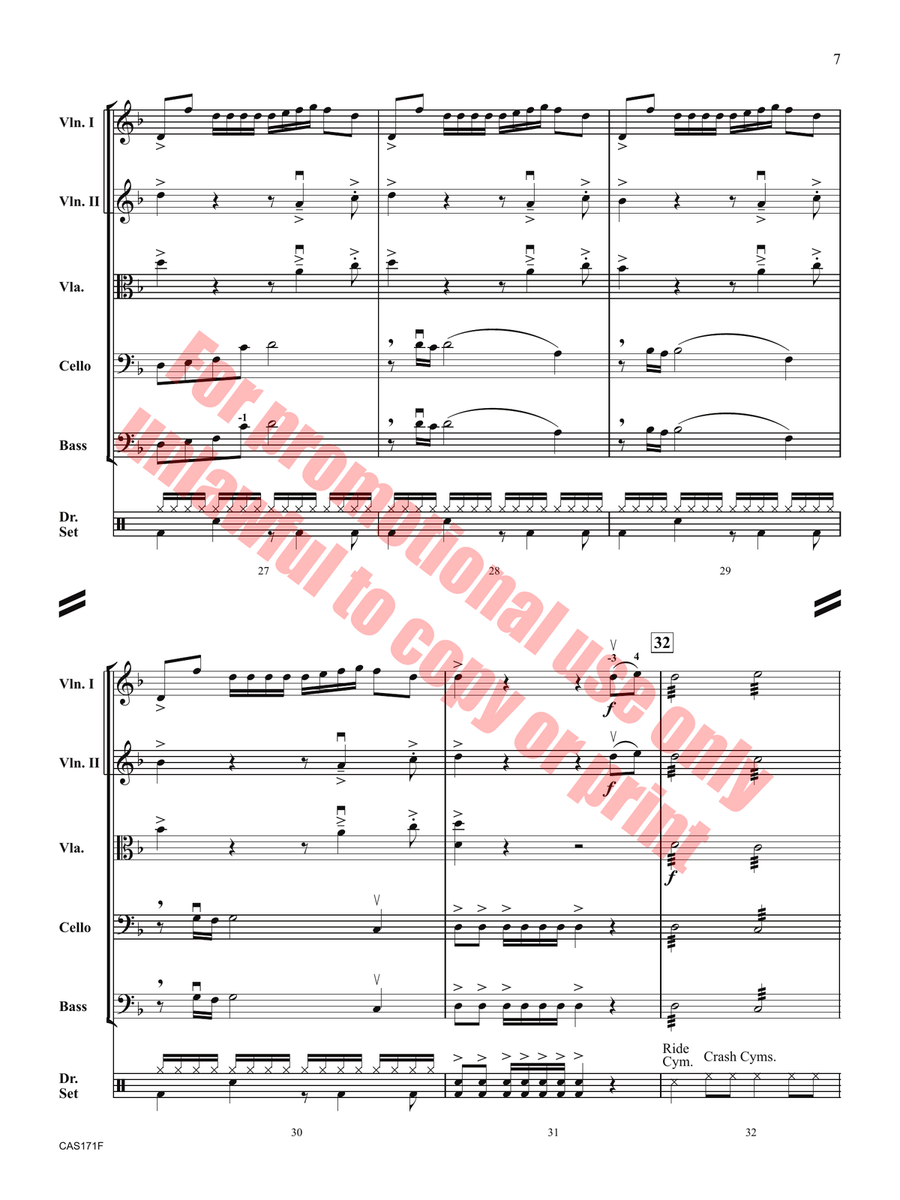 Swamp Rock Orchestra scores gallery preview page 8