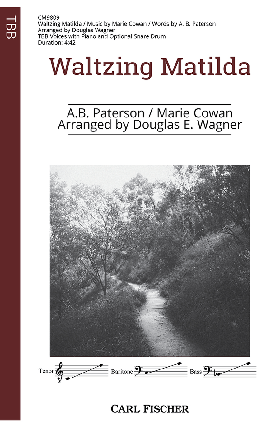 Waltzing Matilda Choir scores gallery preview page 1