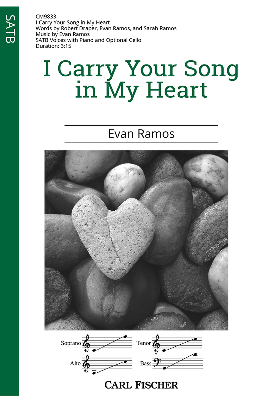 I Carry Your Song in My Heart 4-Part scores gallery preview page 1
