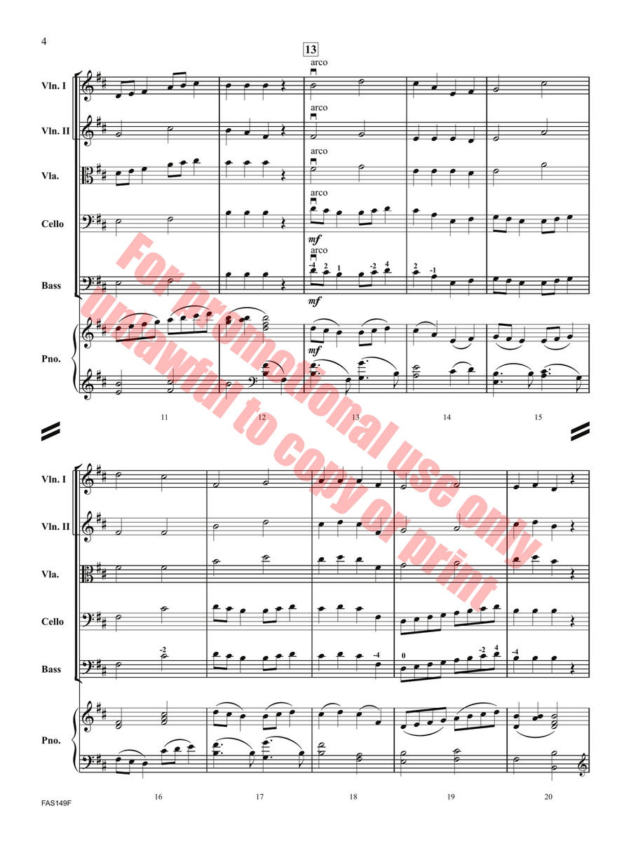 Snowglobe Snowglobe Orchestra scores gallery preview page 5