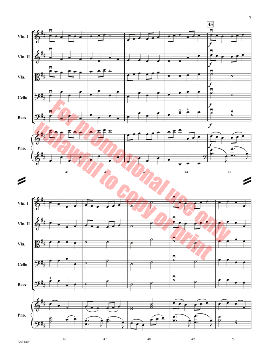 Snowglobe Snowglobe Orchestra scores gallery preview page 8