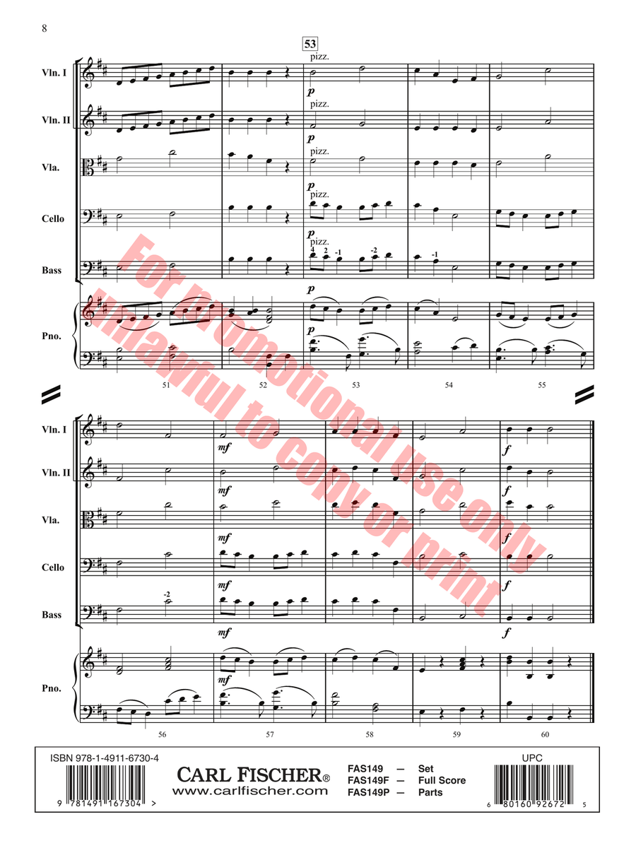 Snowglobe Snowglobe Orchestra scores gallery preview page 9