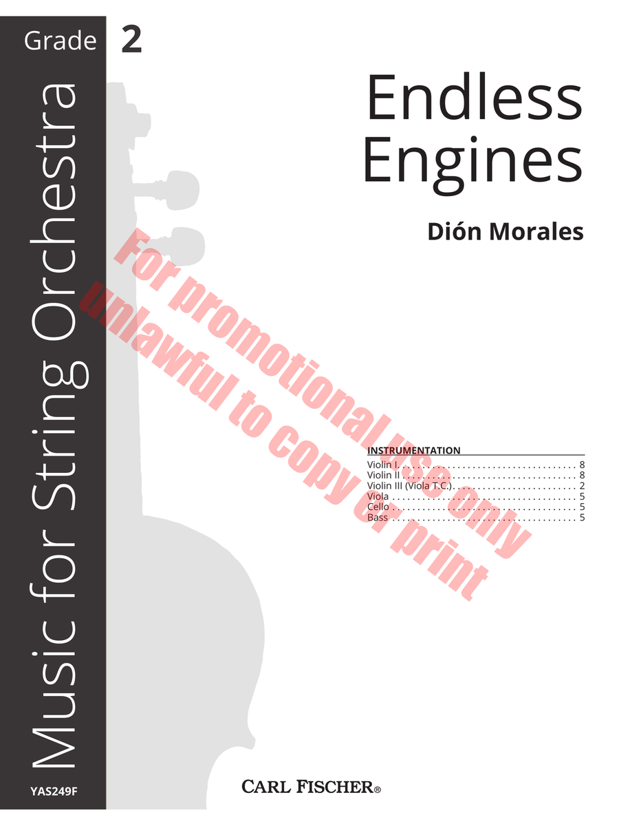 Endless Engines Orchestra scores gallery preview page 2