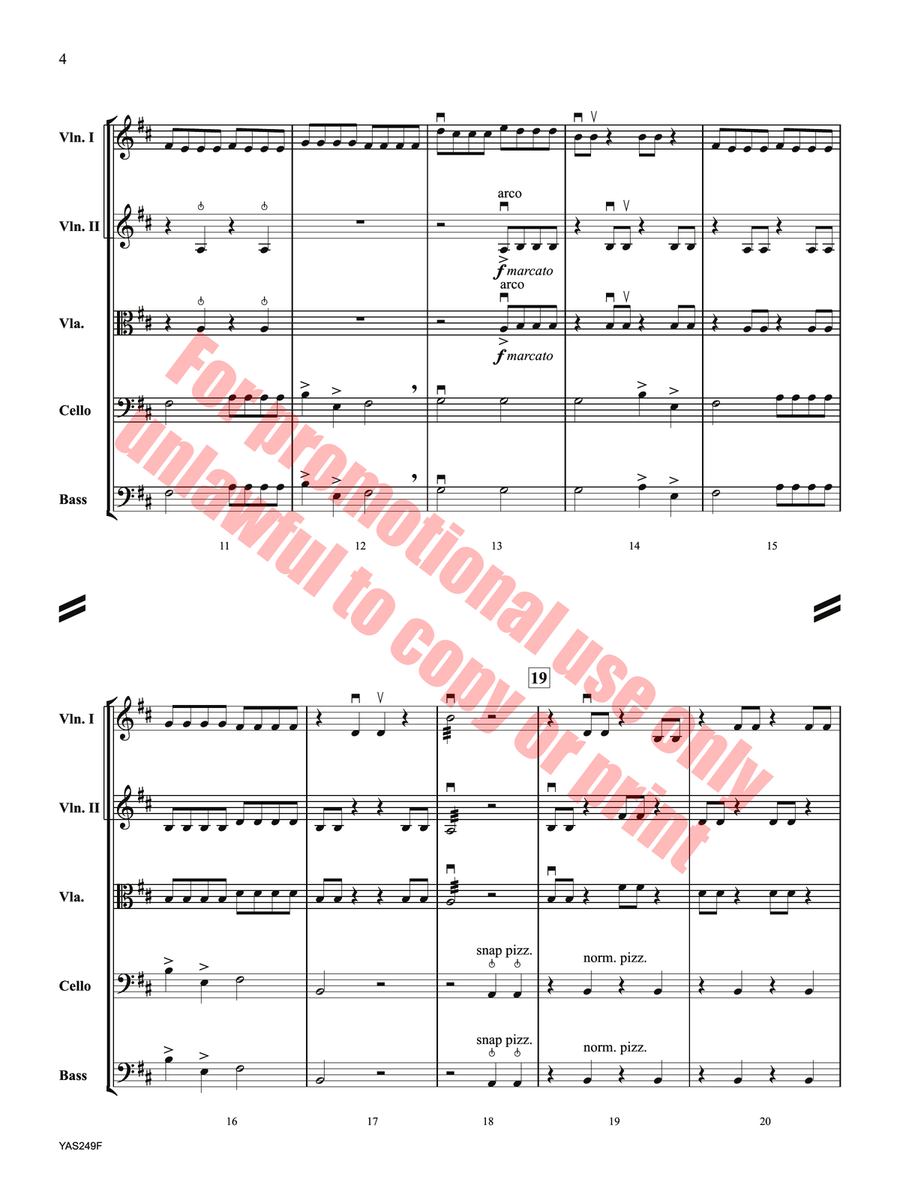 Endless Engines Orchestra scores gallery preview page 5