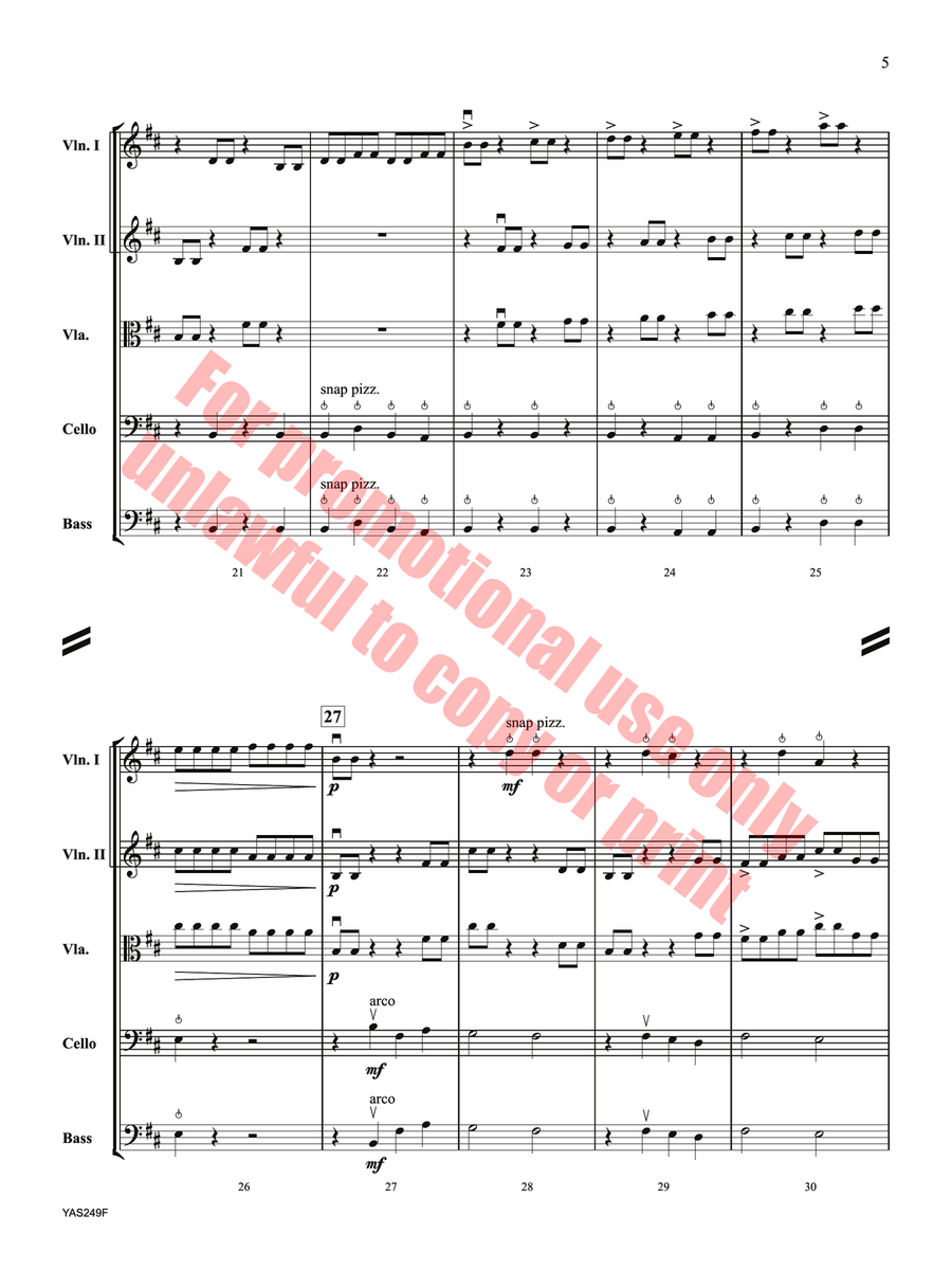 Endless Engines Orchestra scores gallery preview page 6