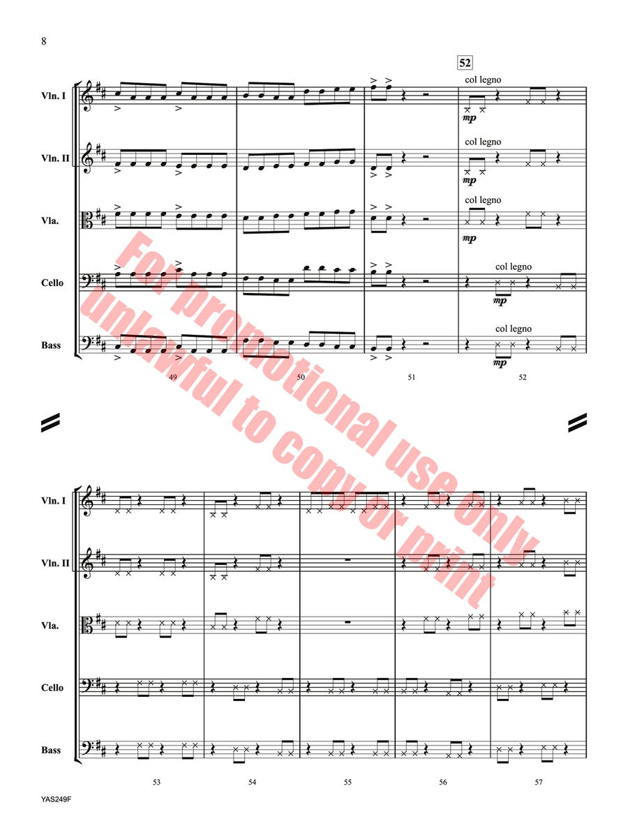 Endless Engines Orchestra scores gallery preview page 9