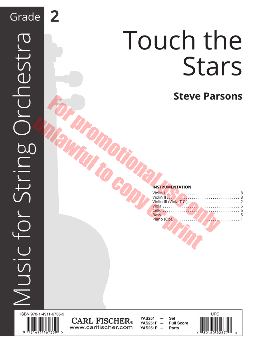 Touch the Stars Touch the Stars Orchestra scores gallery preview page 2