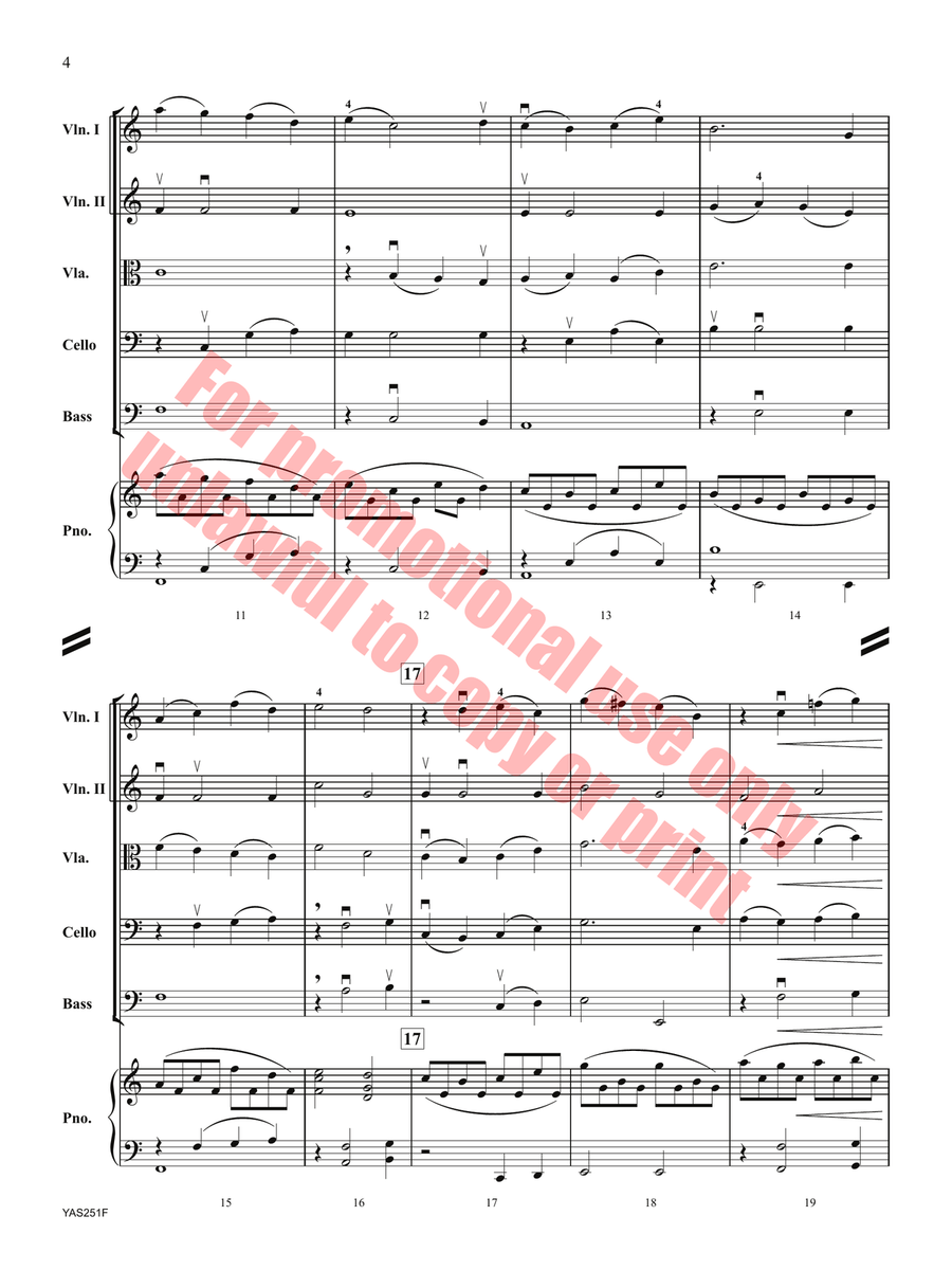 Touch the Stars Touch the Stars Orchestra scores gallery preview page 5