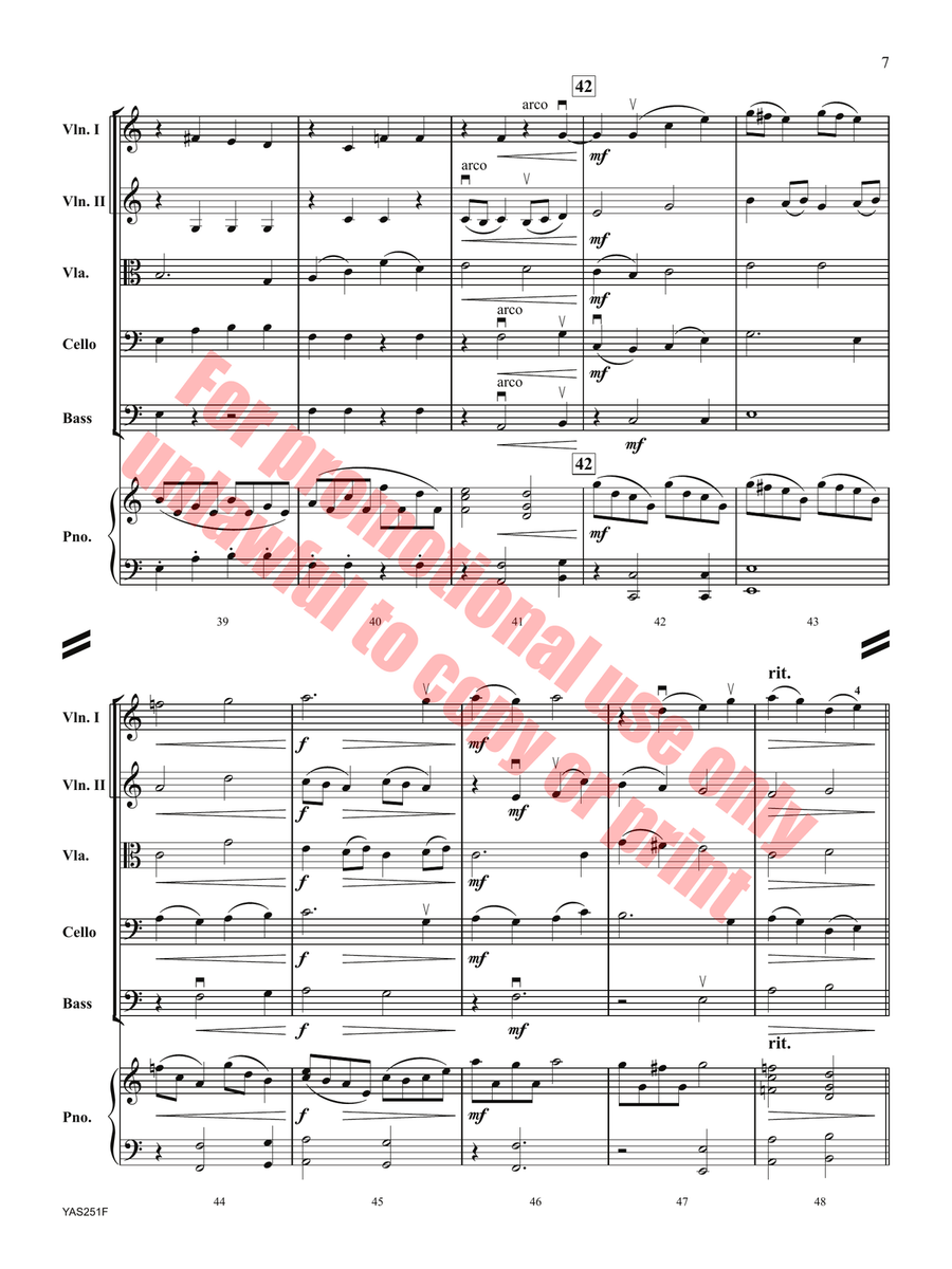 Touch the Stars Touch the Stars Orchestra scores gallery preview page 8