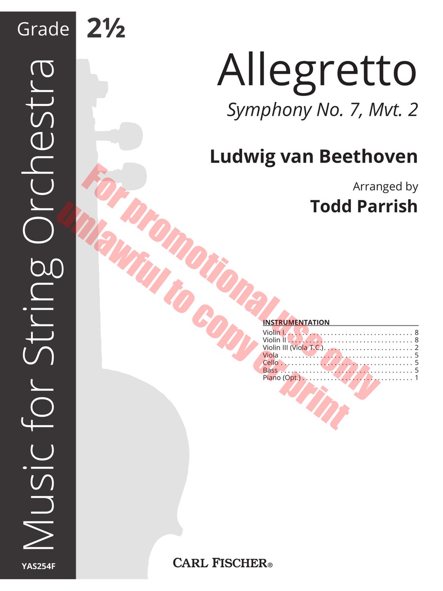 Allegretto Orchestra scores gallery preview page 2
