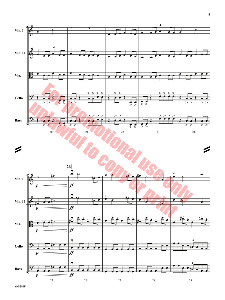 Legends of Heroes Legends of Heroes Orchestra scores gallery preview page 6
