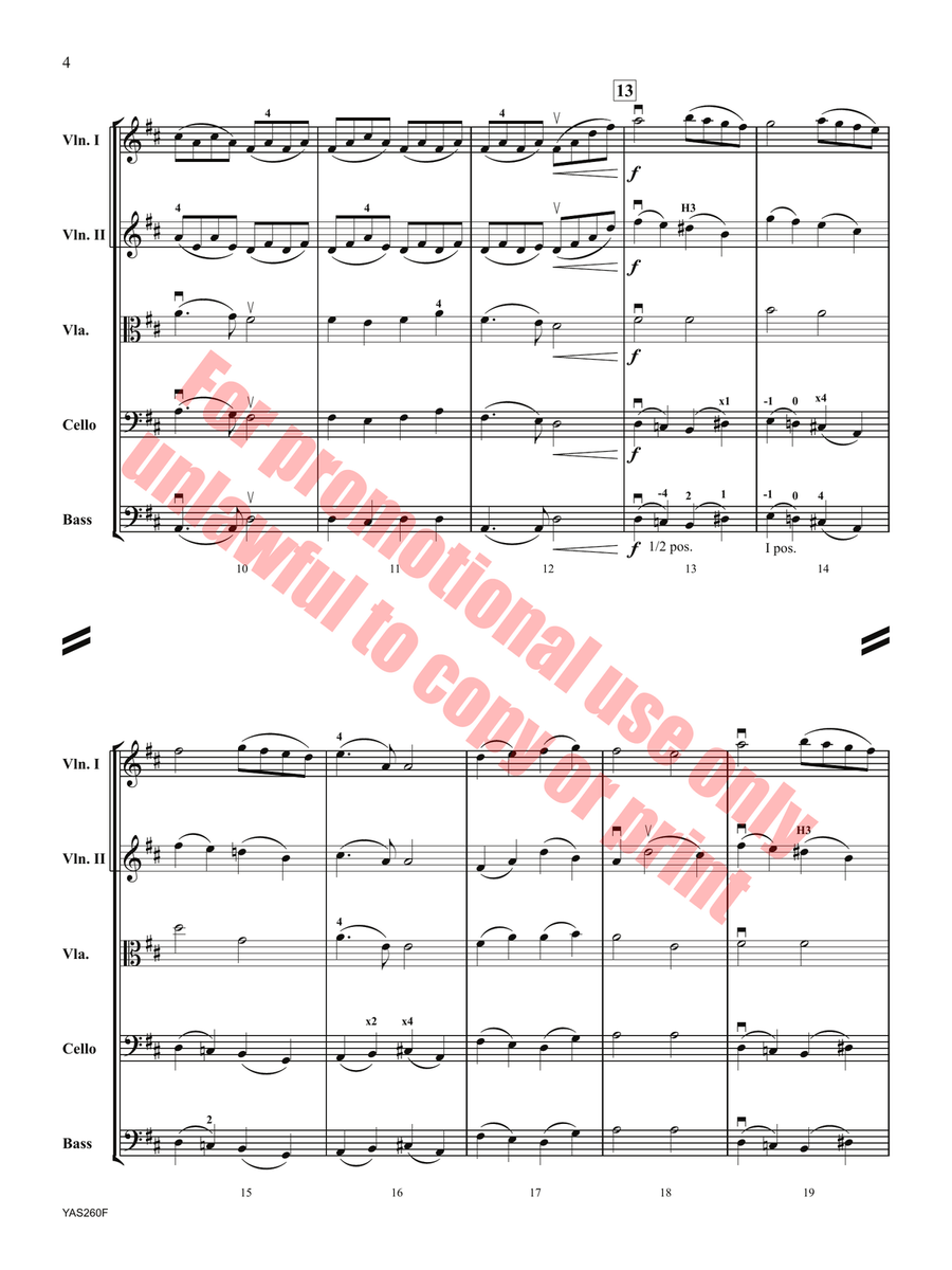 A Christmas Playlist A Christmas Playlist Orchestra scores gallery preview page 5