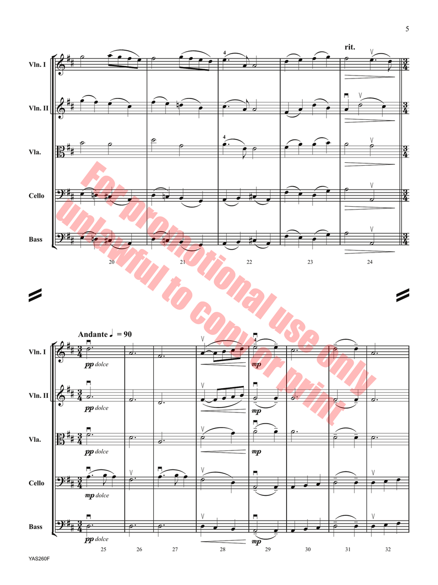 A Christmas Playlist A Christmas Playlist Orchestra scores gallery preview page 6