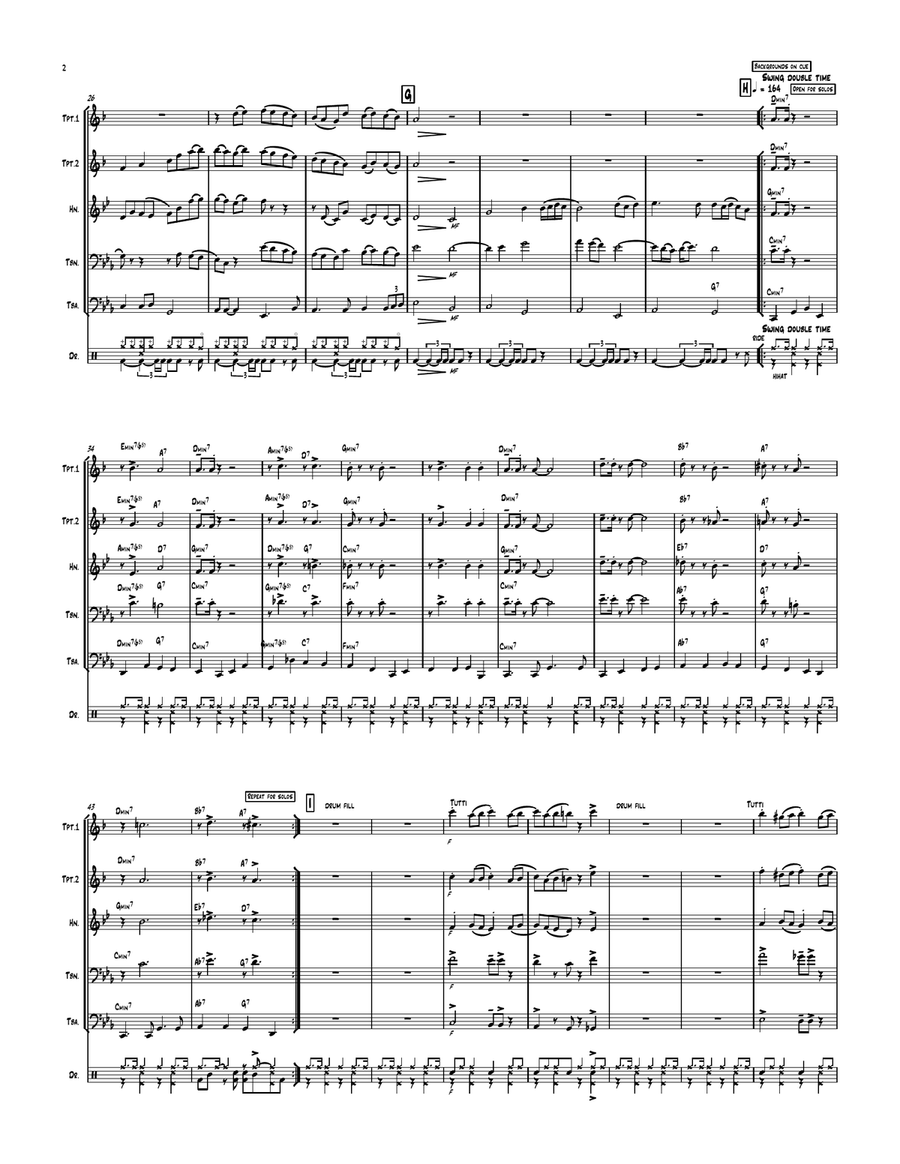 Canon In D Canon In D Brass Quintet scores gallery preview page 2