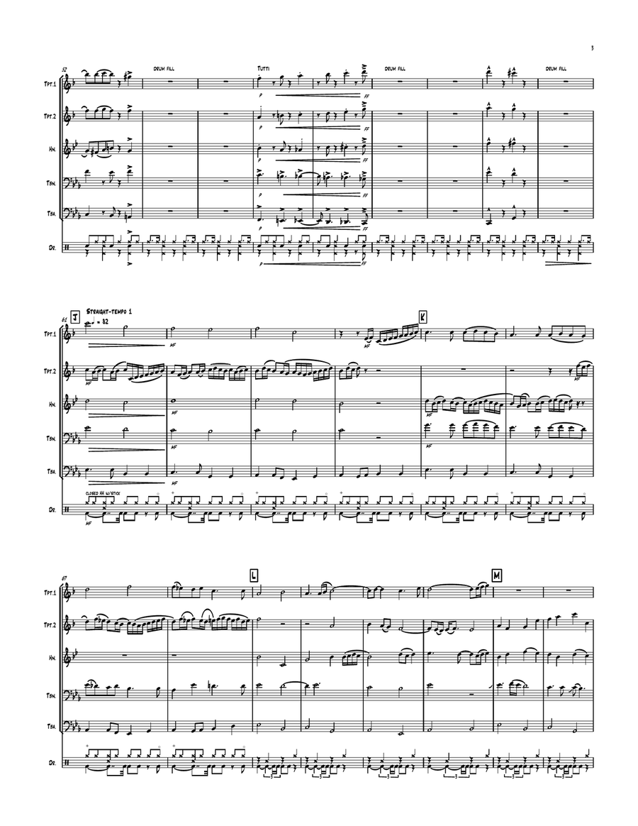Canon In D Canon In D Brass Quintet scores gallery preview page 3