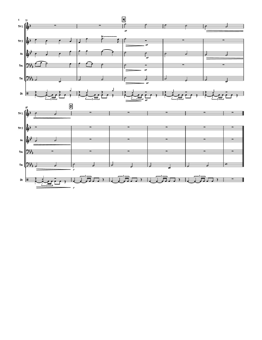 Canon In D Canon In D Brass Quintet scores gallery preview page 4