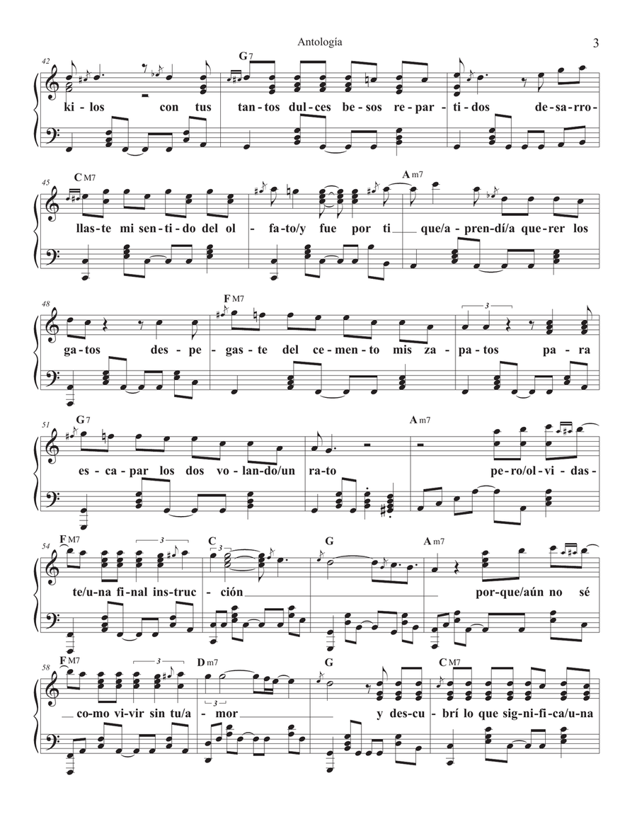 Antologia Antologia Piano Solo scores gallery preview page 3
