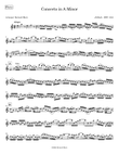Concerto in A Minor - BWV 1041