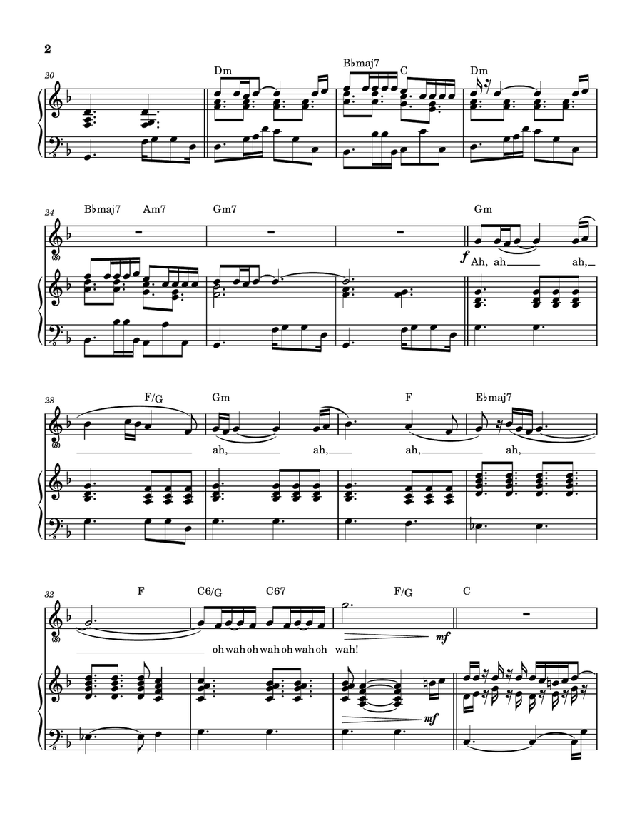 1980 1980 Piano, Vocal scores gallery preview page 3