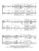 Halley's Comet 4-Part scores gallery preview page 3
