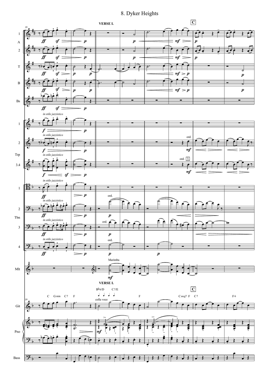 Dyker Heights Dyker Heights Jazz Ensemble scores gallery preview page 4